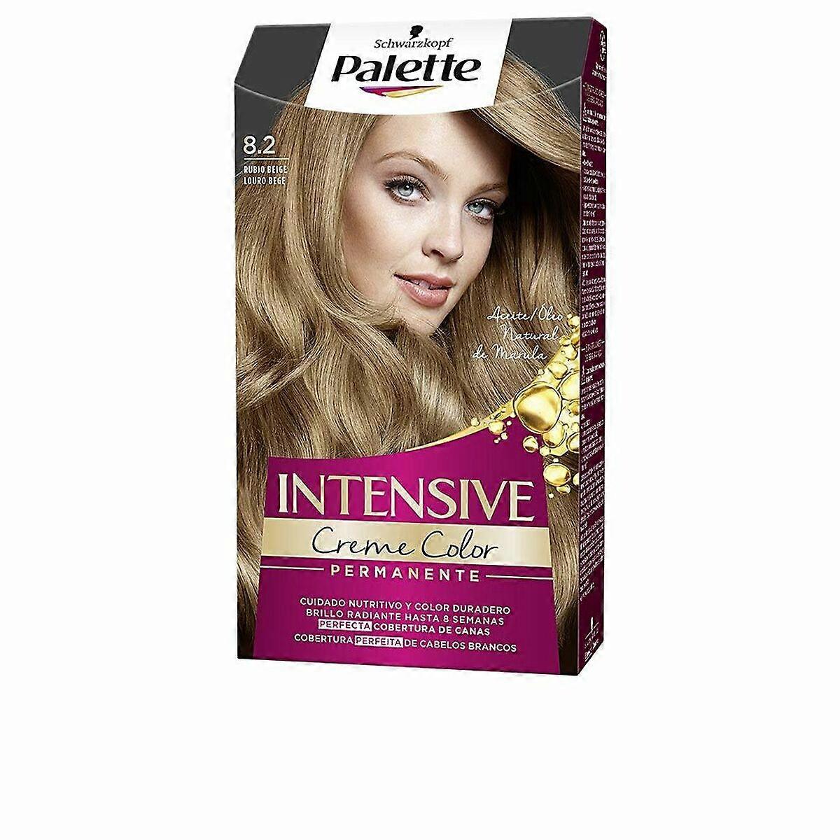 Permanent Dye Palette Schwarzkopf Hellblond N 8,2
