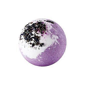 Bath Bombs Gift Set with Dried Flowers and Essential Oils for Relaxation and Skin Hydration, 4x100g