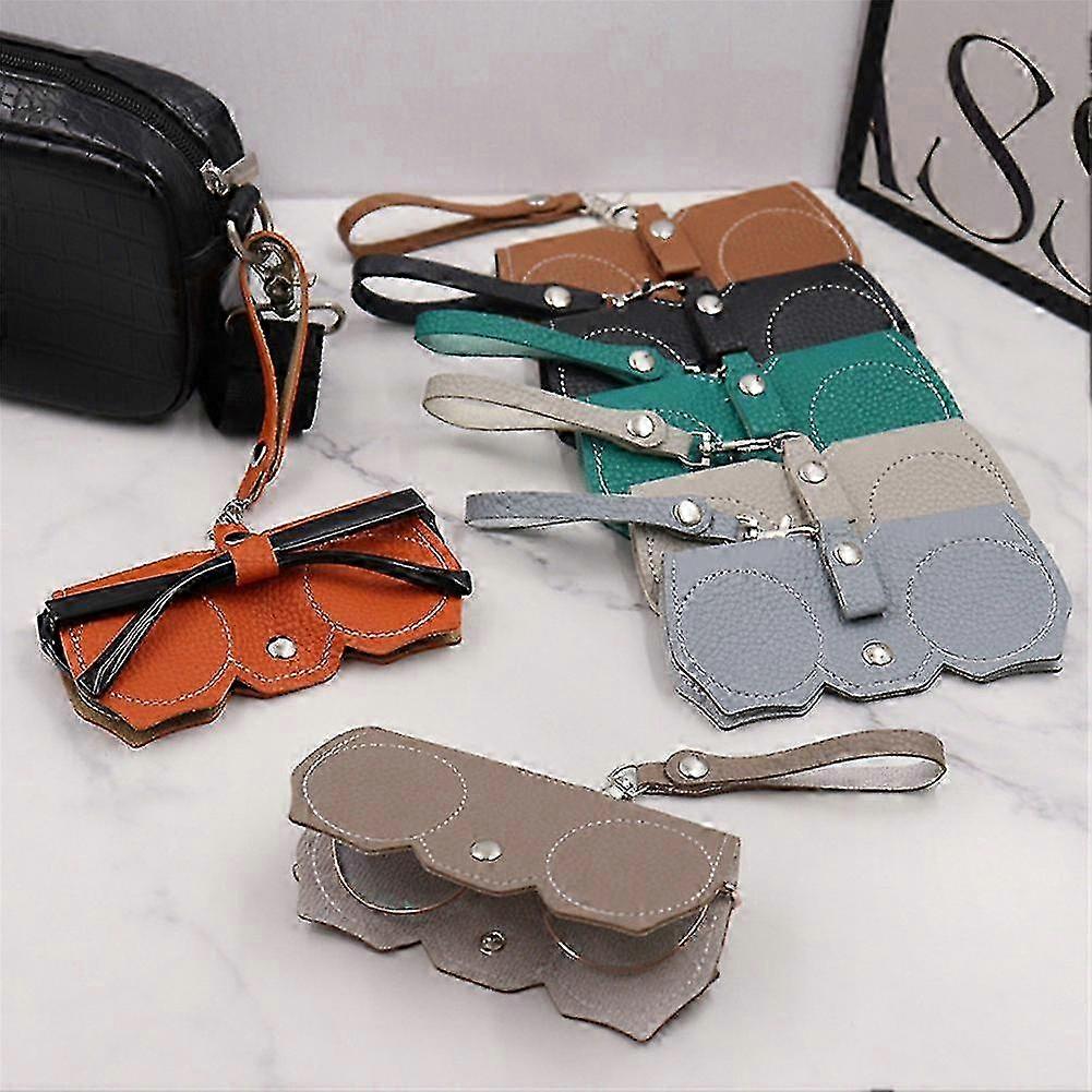 Light Luxury PU Glasses Storage Case