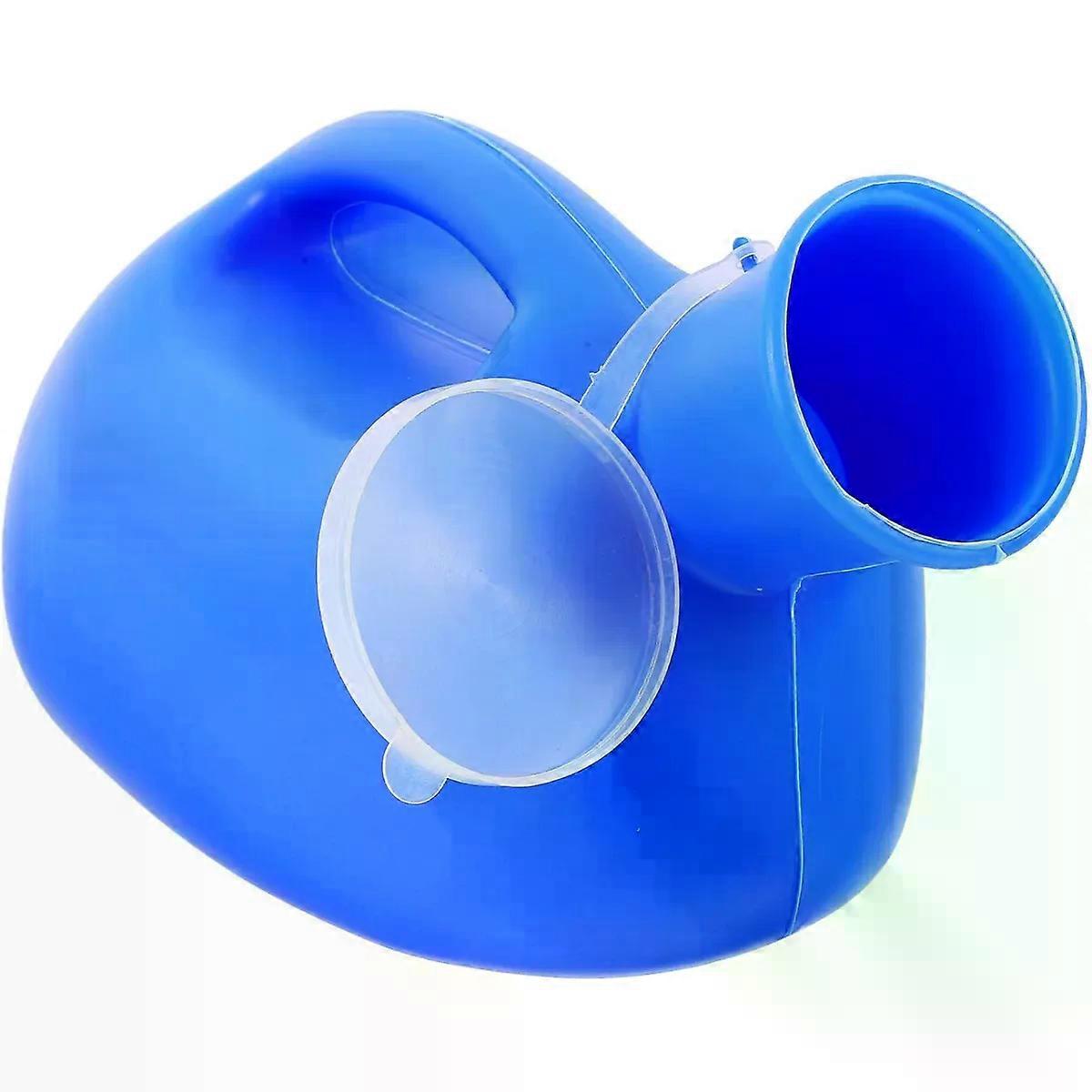 2000ml Plastic Urinal Bottle for Men, Spill Proof Travel Use