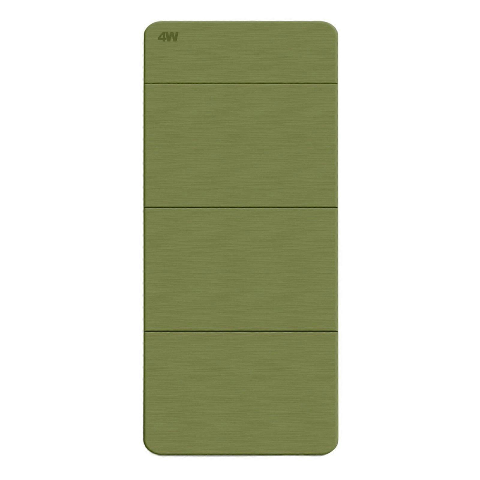 Foldable Exercise Mat Solid Color Non-Slip Exercise Mat Lightweight for Home