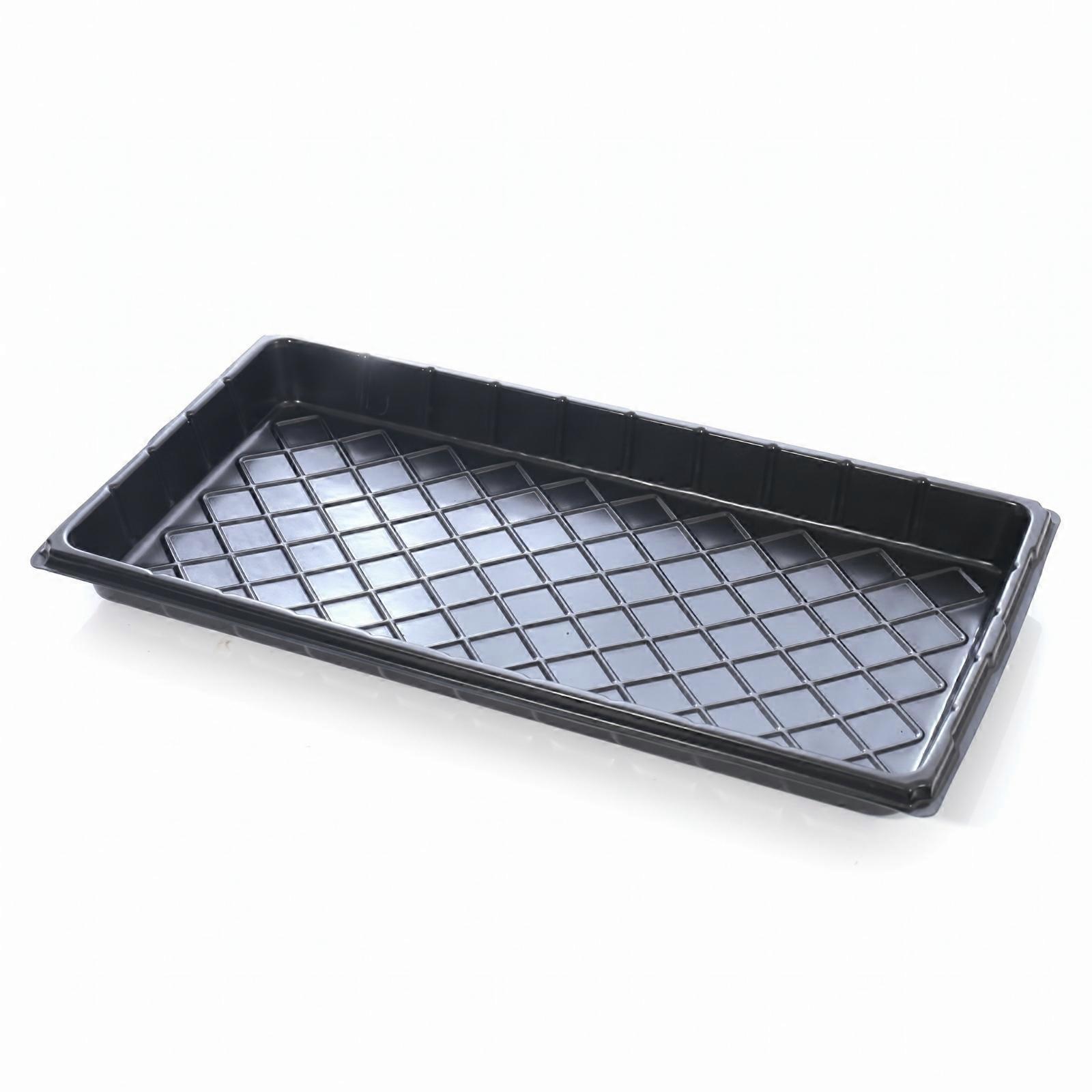 5 Pieces Propagation Tray without Holes Shallow Nursery Flats Stackable