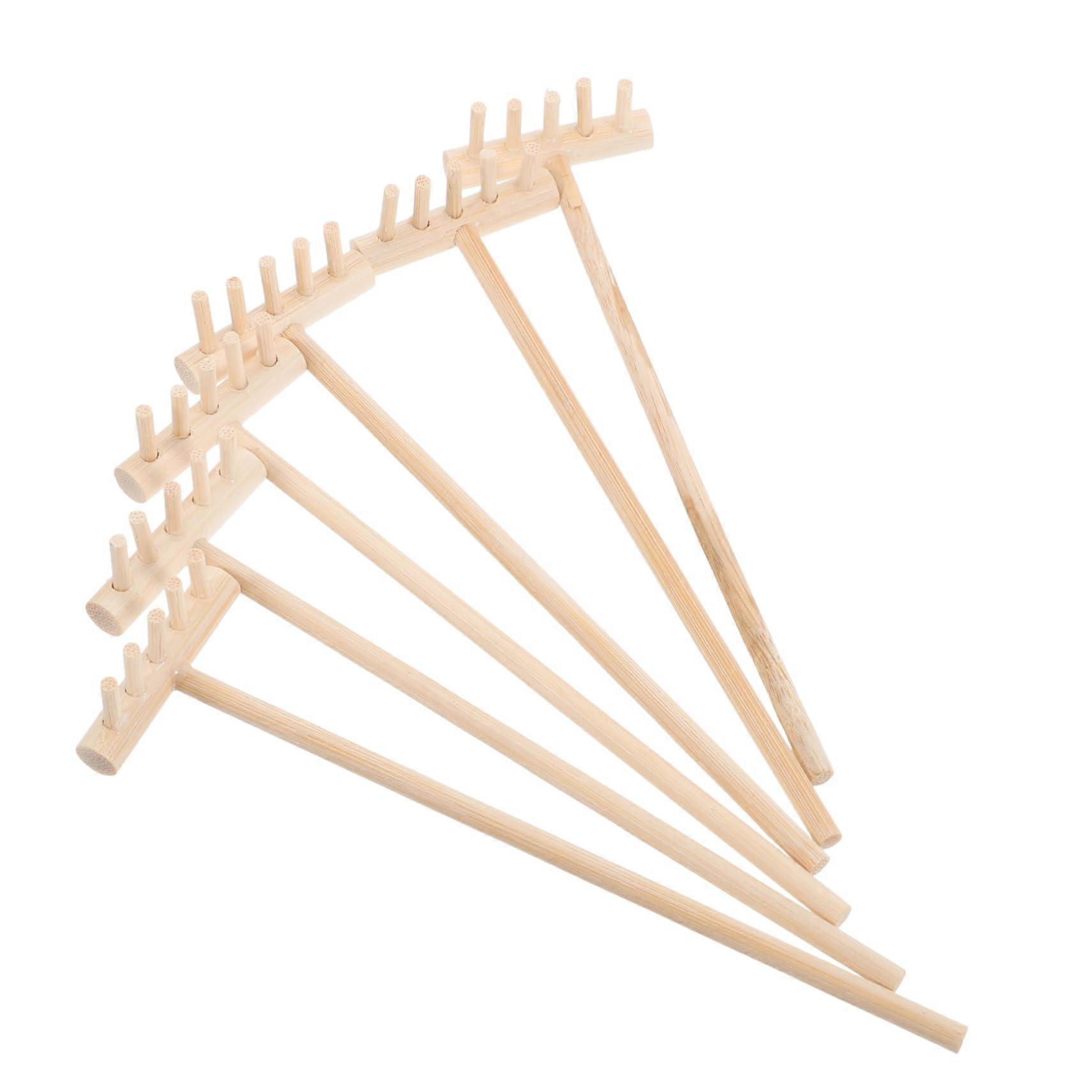 6Pcs Mini Zen Garden Rake Set with Precise Pattern Control and Ergonomic Grip for Crafts