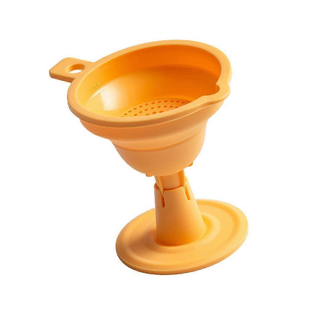 Silicone Folding Funnels Kitchen Tools Kitchen Accessory Foldable Funnel