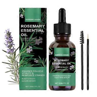 Rosemary Hair Oil for Hair Growth and Thickness, Deep Hydration Non Greasy Nourishing Scalp Care 1pcs