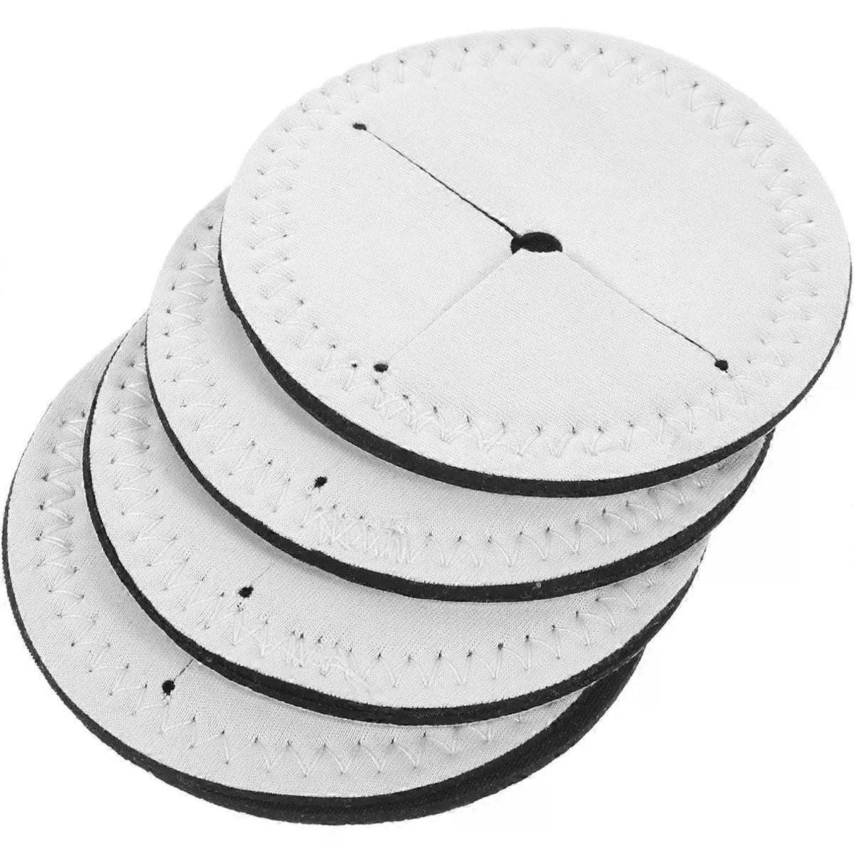 4 Pack round Sublimation Blank Wine Coasters for Stemware Bases