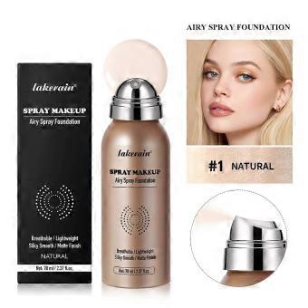 Makeup setting spray matte finish silky air mist foundation for mature skin