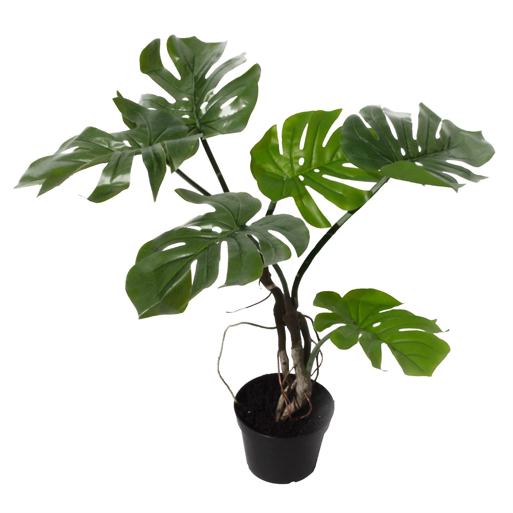 60cm Artificial Twisted Stem Vine Monstera Plant