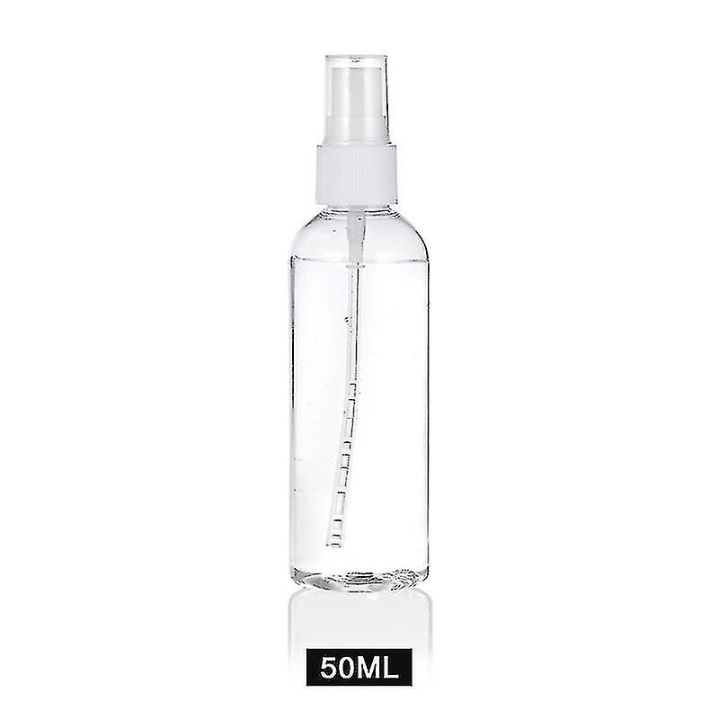 10pcs 20ml Pet Material Transparent Plastic Spray Bottle With Spray Head For Liquids, Essential Oils And Lotions