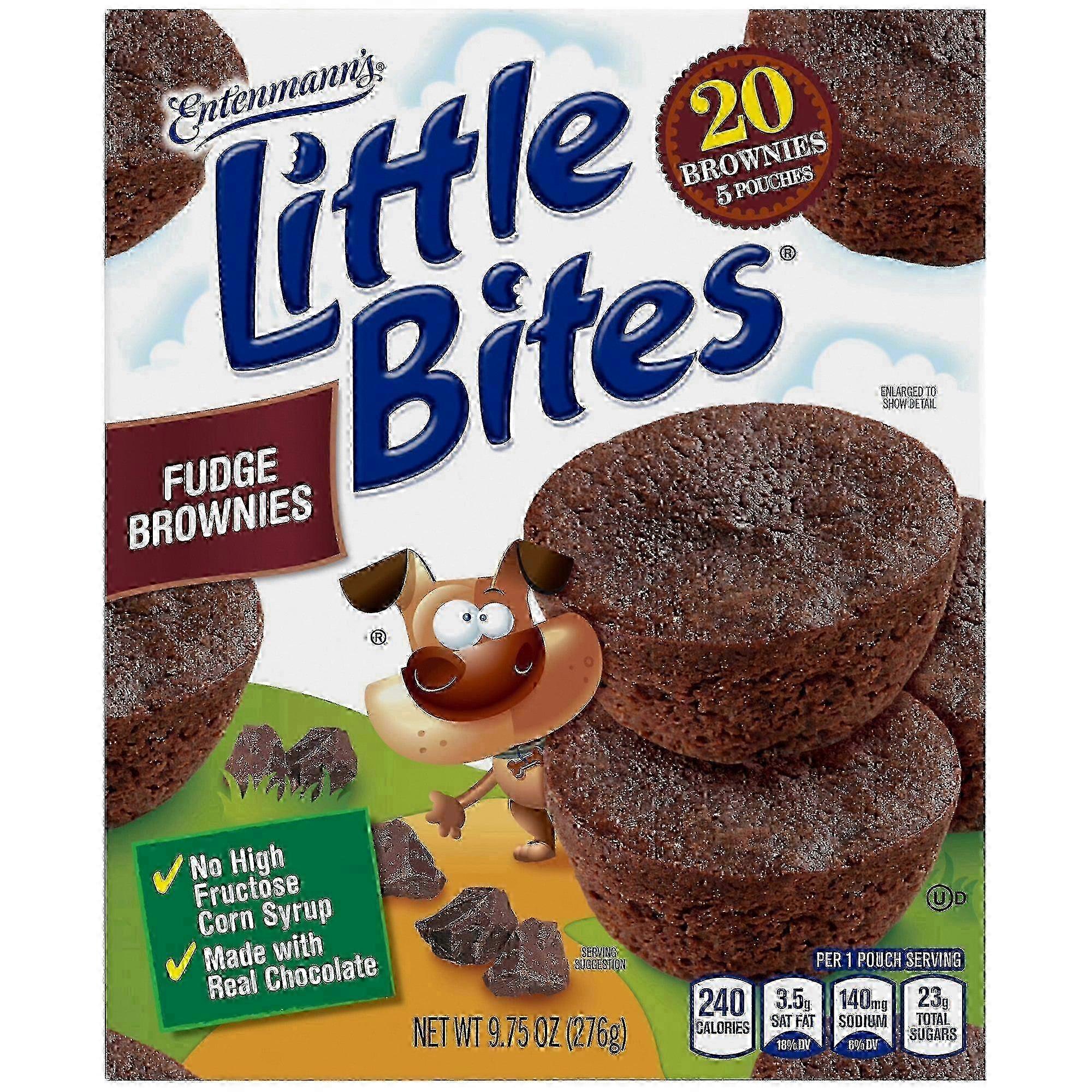 Entenmann's Little Bites Brownie Muffins, 8.25 Oz