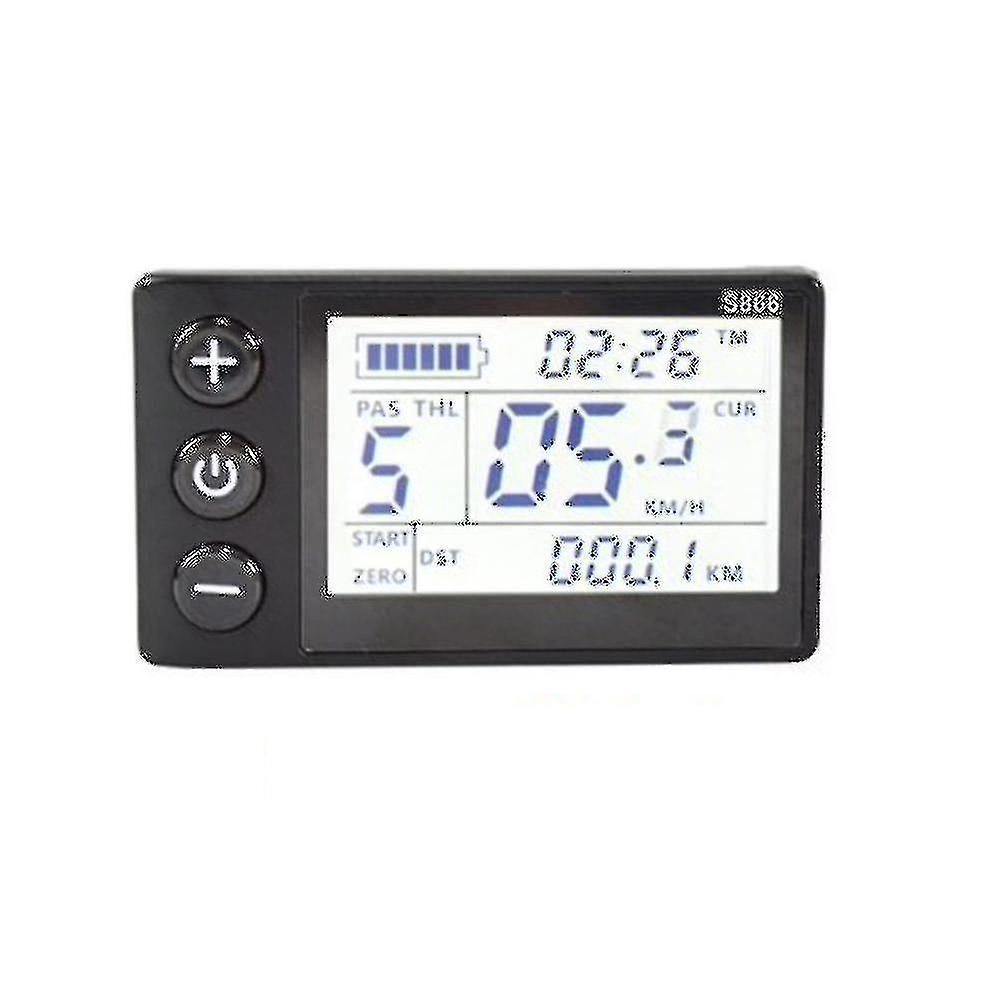 Airshi LCD GD06 Display Control Panel For E-Bikes & Scooters - Waterproof, 36V/48V, 5-Speed, Backlight