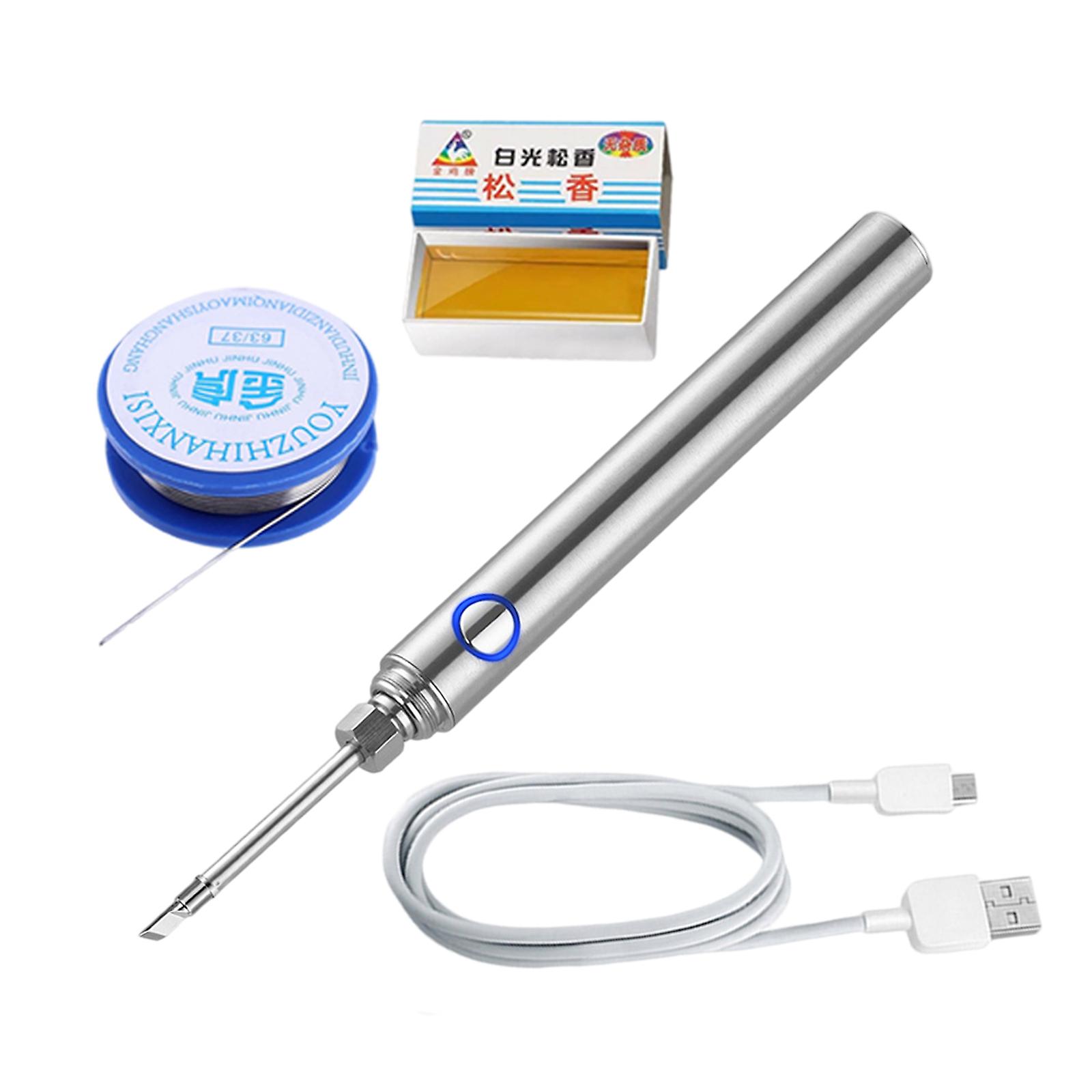 Low Voltage DC Soldering Iron Kit Welding Tool Fast Heating Flat Tip