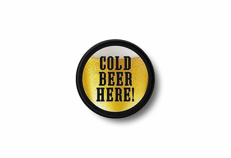Patch Badge Badge Badge Ecusson Brode Prints Thermocollant Biere Fraiche Beer Cold