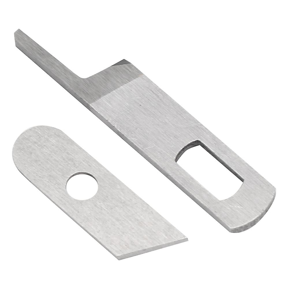 2Pcs Upper Lower Blades Household Multifunction Sewing Machine for SINGER 14U LOWER KNIFE