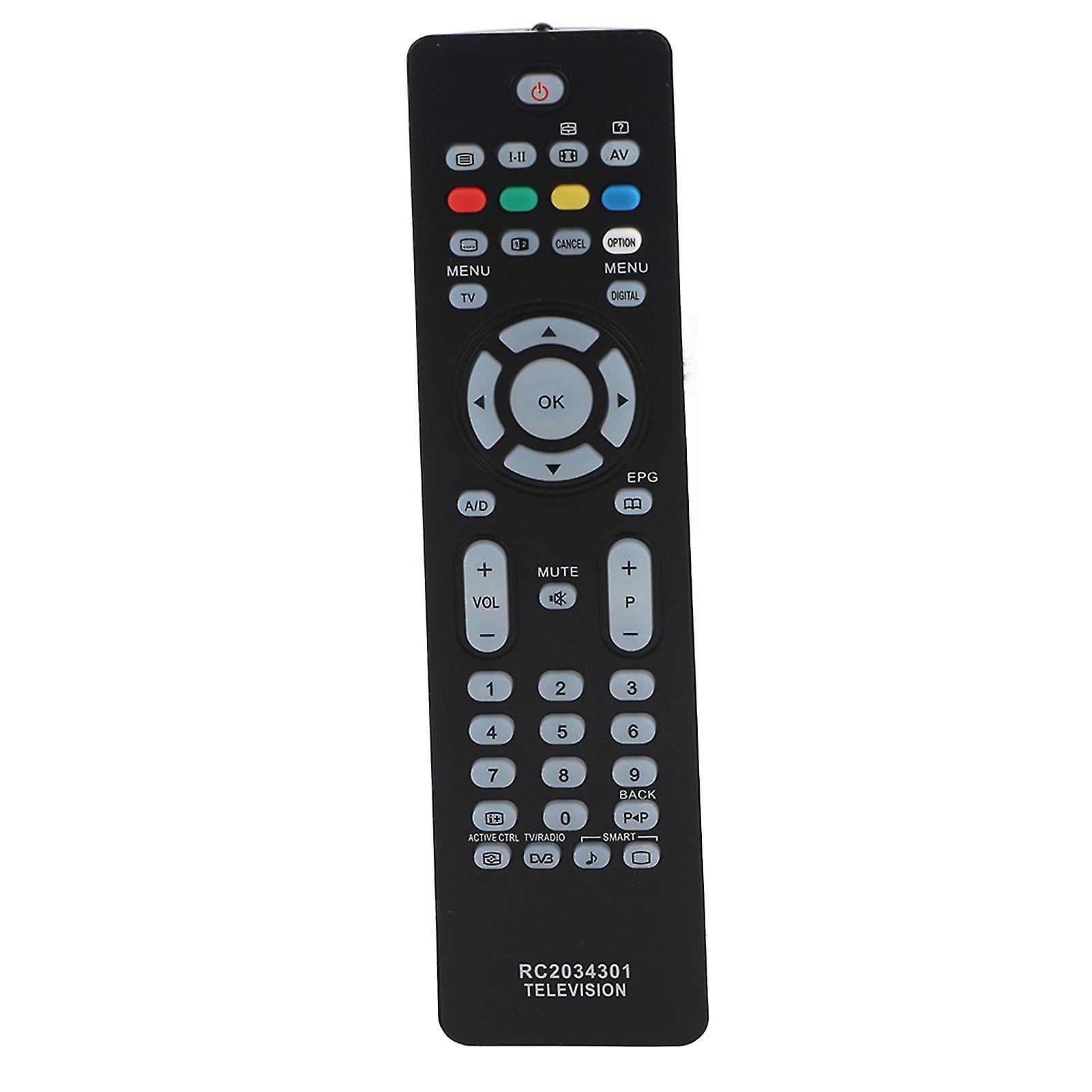 Intelligent TV Remote Control RC2034301-01 Replacement Universal Controller for Philips LED LCD Smart TVs