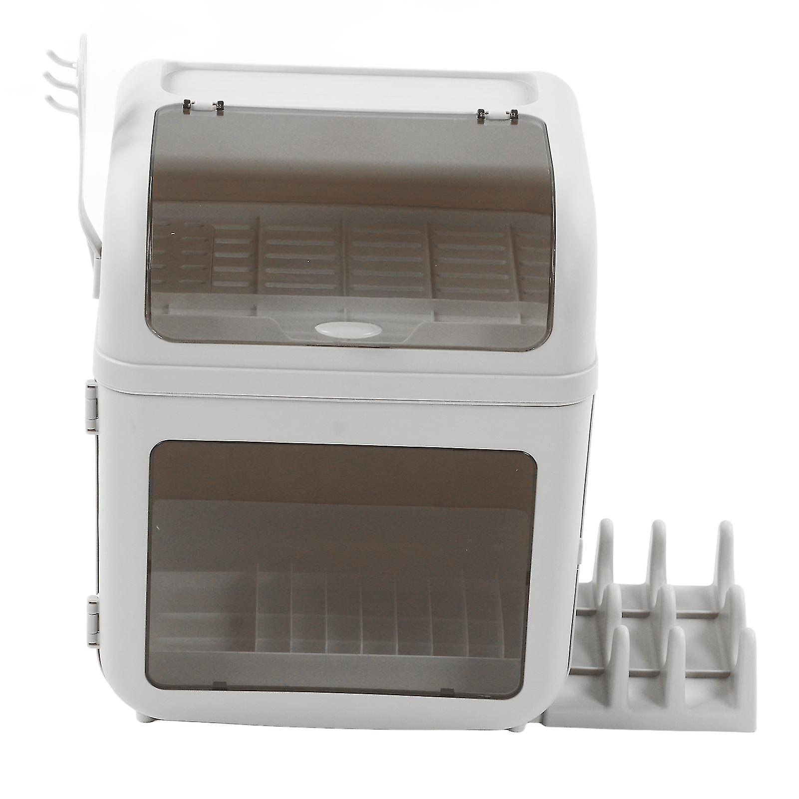 Dish Rack Tableware Dishes Bowl Storage Shelf Chopsticks Storage Cabinet for Home