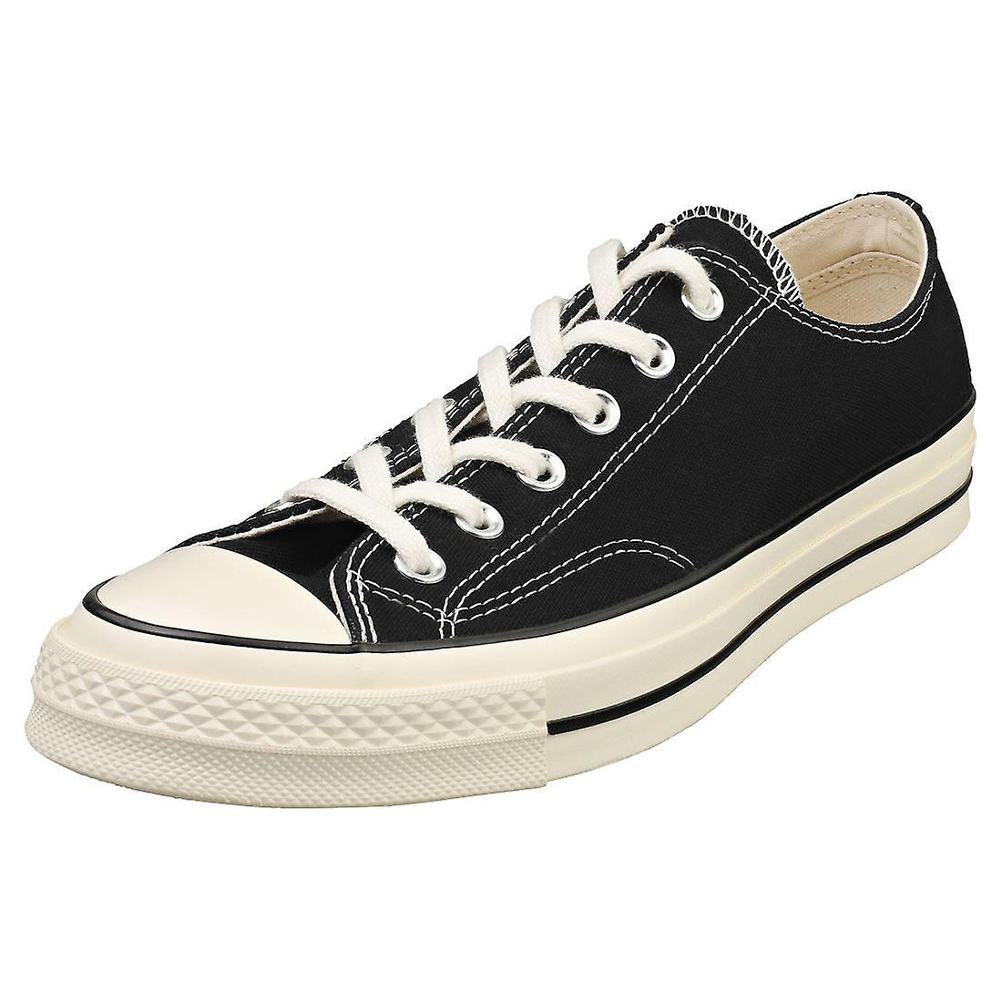 Converse Chuck 70 Ox 黑色白鹭男女通用休闲运动鞋