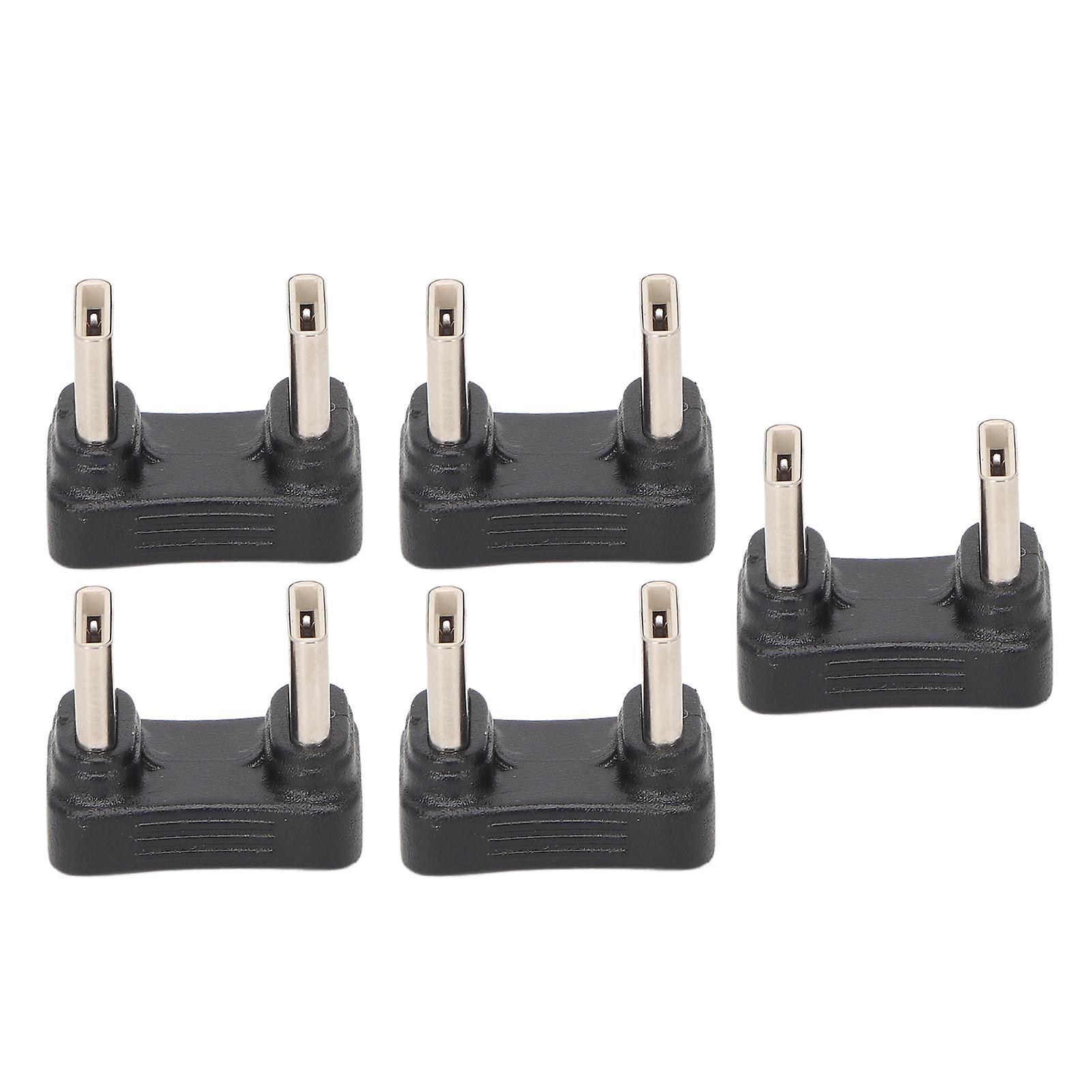 5 Pcs USB Type C U Shape Male to Male Adapter 65W PD Fast Charging 480Mbps Data Transfer for Phones Tablets Laptop