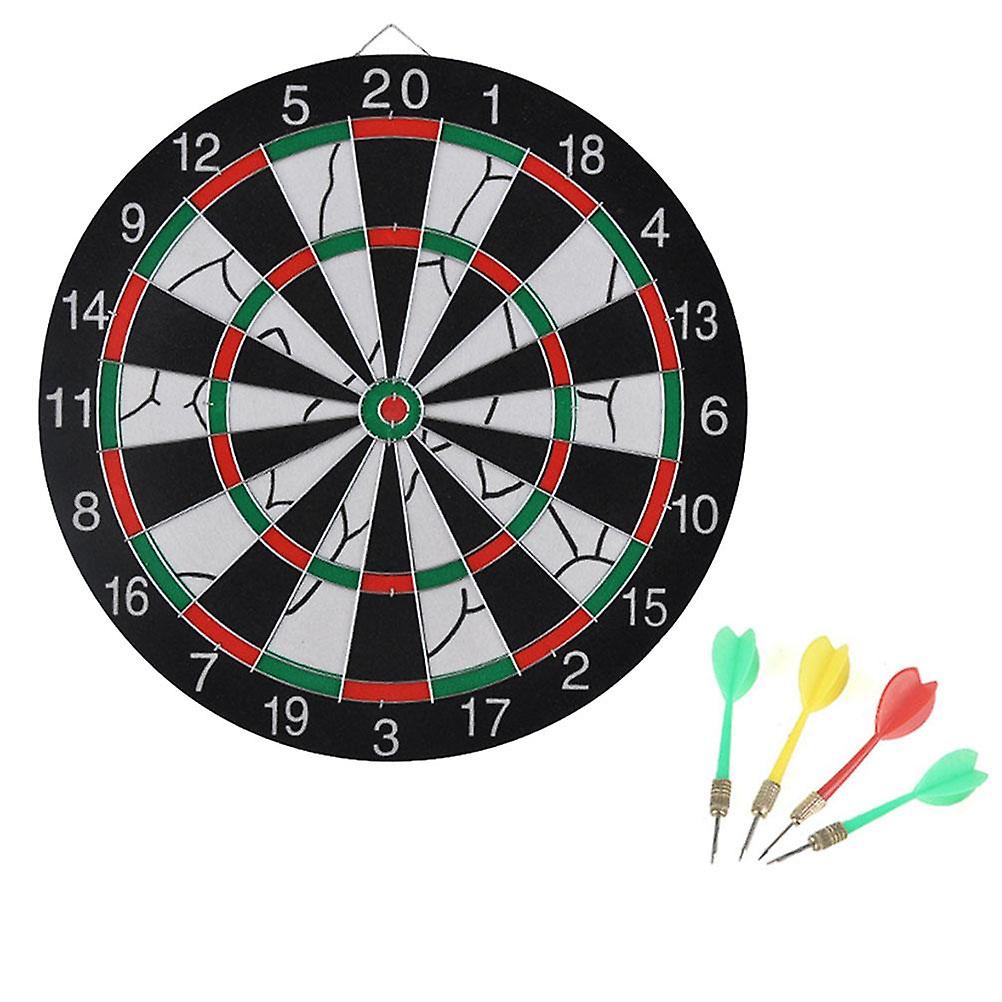 Two Sides Dartboard Dart Boards for Adults Two Sides Flocking Dartboard Dart Board Accessory