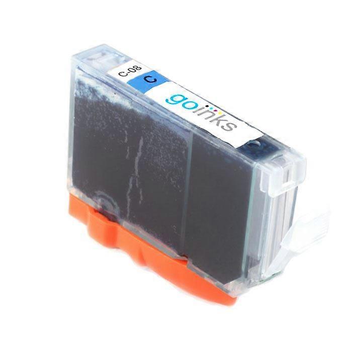 Go Inks Kompatible CLI-8C Tintenpatrone Cyan, 1 Packung für Canon Pixma Drucker