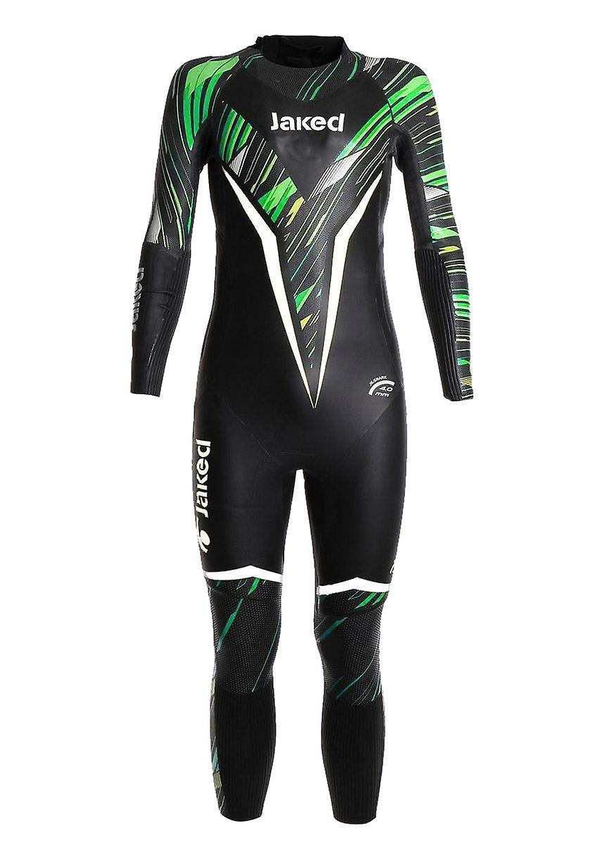 Jaked Combinaison Néoprène Shockwave Multi Thickness pour Homme - Noir / Vert
