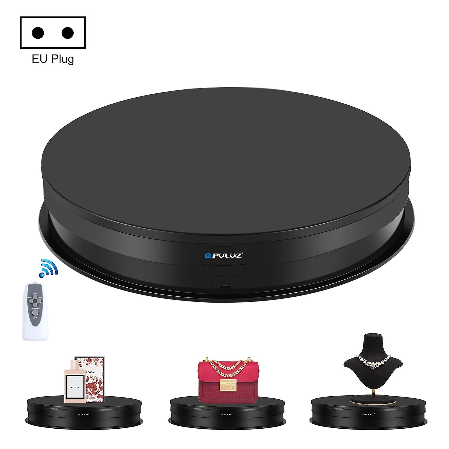 PULUZ 30cm Adjusting Speed Rotating Turntable Display Stand