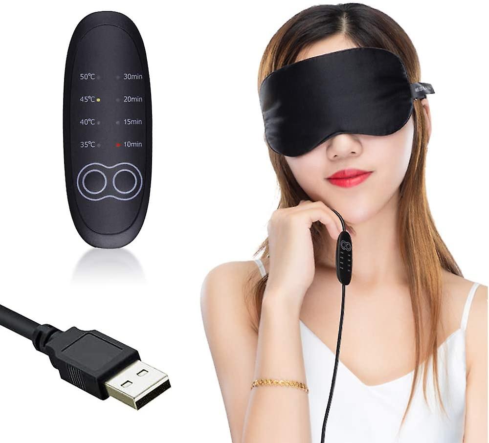 Usb Steam Sleep Mask Care Tool To Relieve Pressure Fatigue Dry Blepharitis Warm Treatment Eye Massager