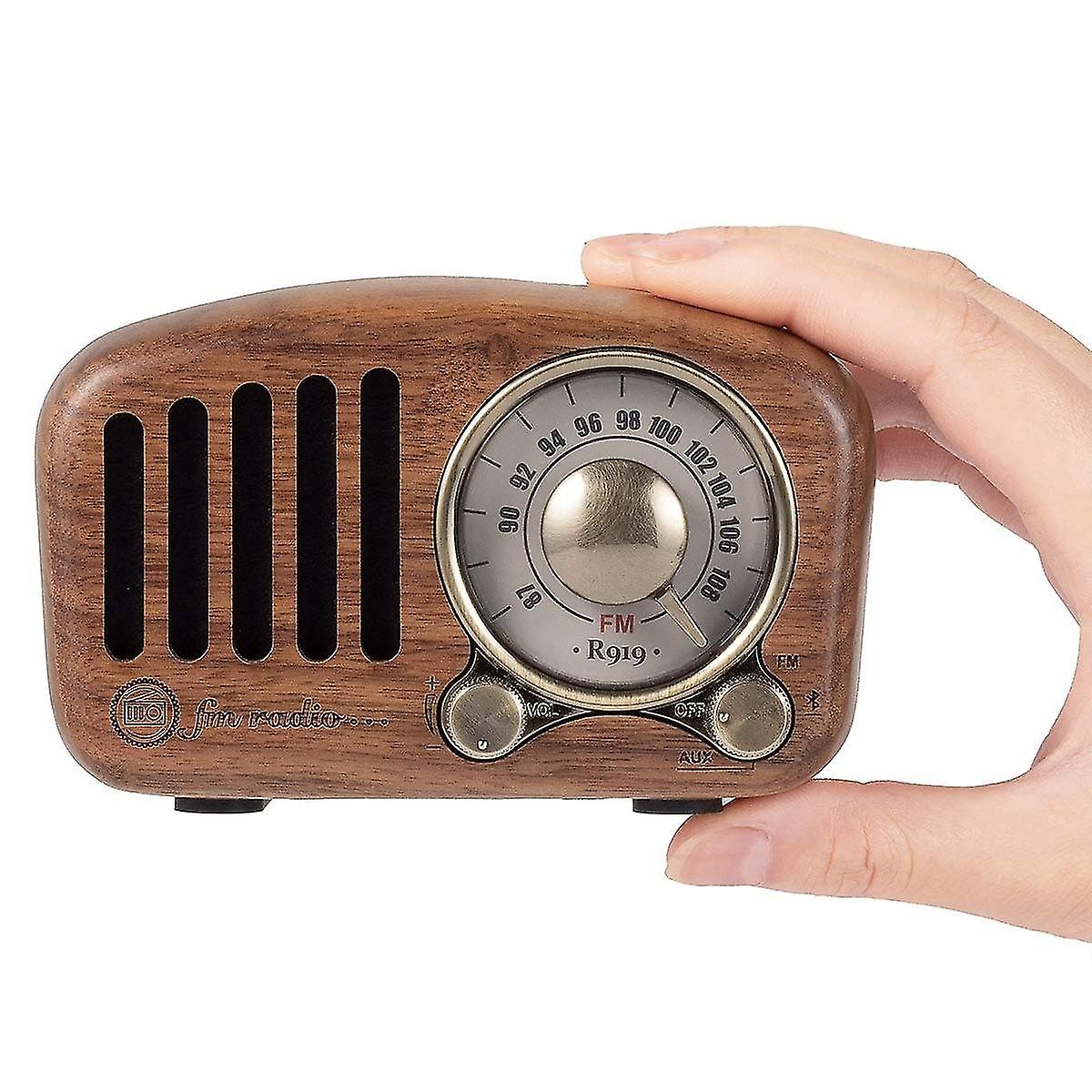 Utendørs Smart Bluetooth radio-valnøttfarge