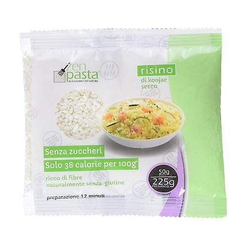 Single-serve dried shirataki - dried konjac rice format 50 g
