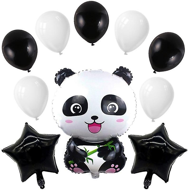 10pcs Panda Theme Balloon Set
