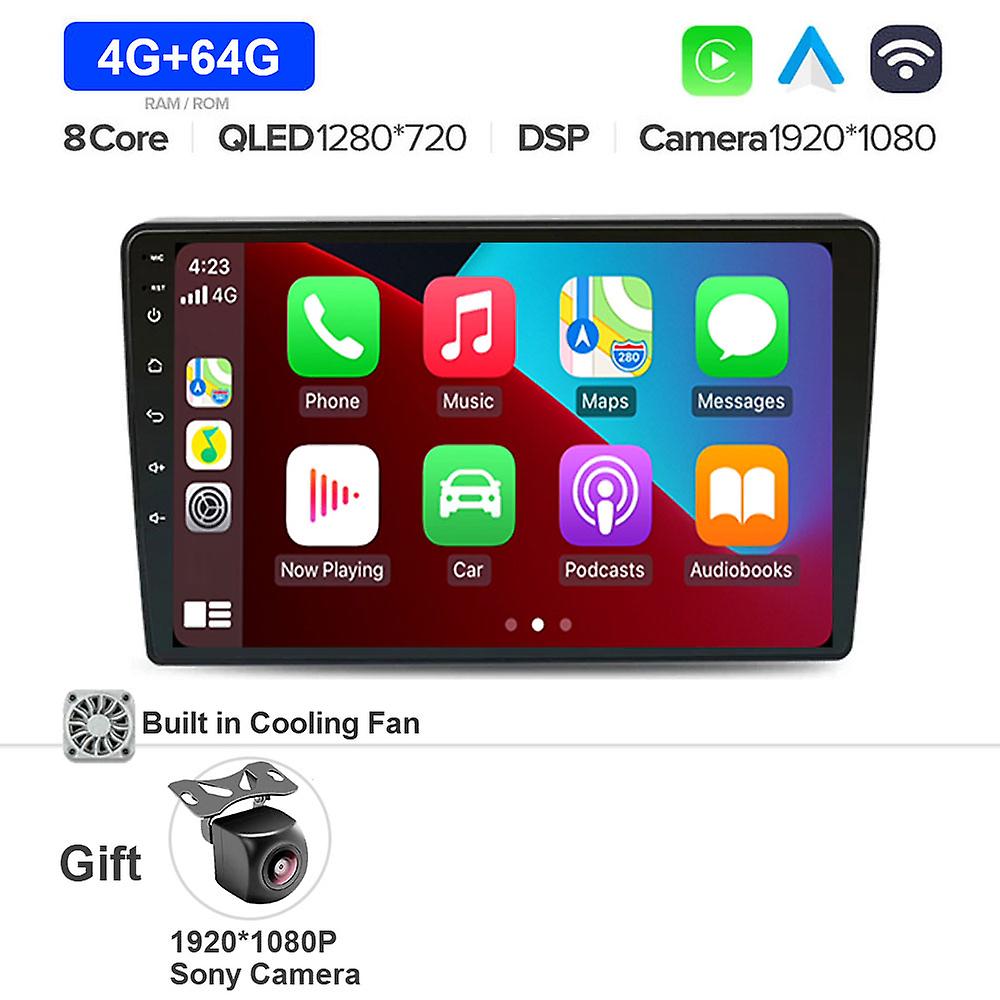 9" For Lada Ba3 Granta 2011 - 2017 Android 13 Car Radio Carplay Multimedia Vide Player Stereo Speaker Head Unit Gps Navigation