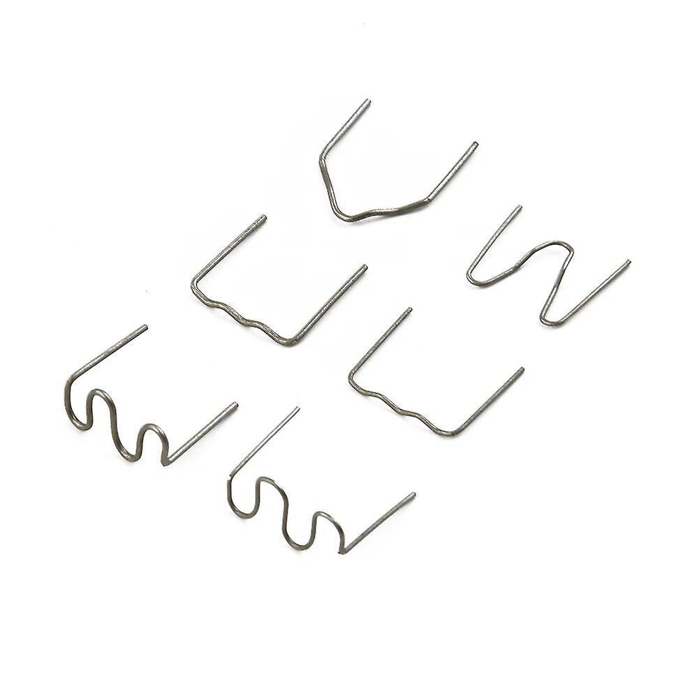 600 قطعة دباسة ساخنة إصلاح البلاستيك قياسية موجة دبابيس الحاجز الحاجز لحام 0.6 ملليمتر 0.8 ملليمتر دباسات الفولاذ المقاوم للصدأ دباسة ساخنة