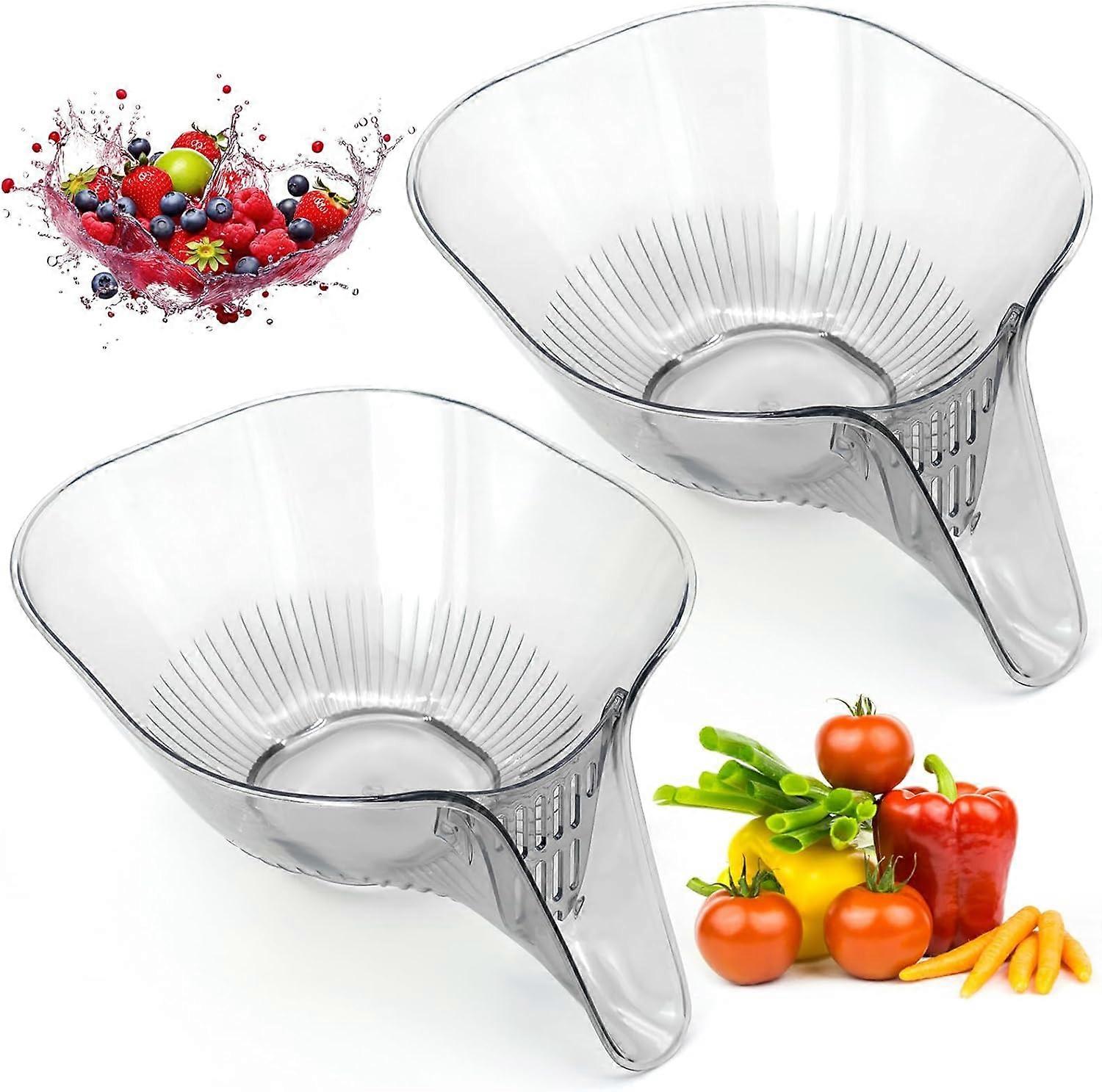 1pc Multi-Functional Drain Basket, 2024 New Drainage Basket Funnel Kitchen Sink Drain Strainer Basket Drain Rack Drainer Food Basket With Spout For Vegetables Fruits Pasta P 32001909