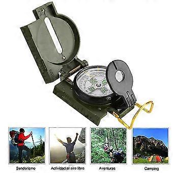 Bússola Militar Portátil Camping ao ar livre Mini Folding Lens Bússola Exército Sobrevivência Apontamento Preciso Ferramentas de Expedição