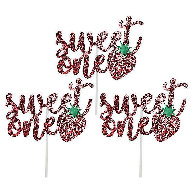 3pcs cake decorations, Fruit Inserts