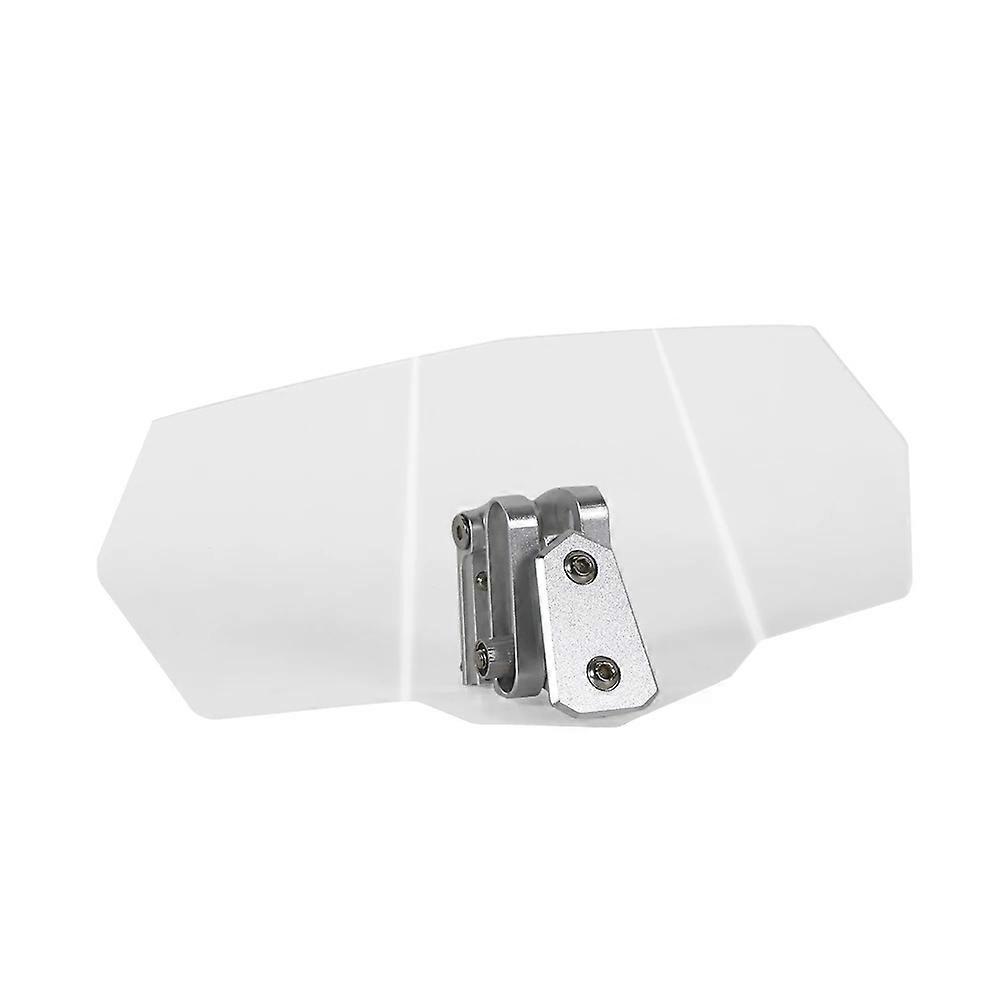 Windshield Airflow Adjustable Windscreen Extension Wind Deflector Unversal Decals For BMW For Honda For Yamaha For Suzuki