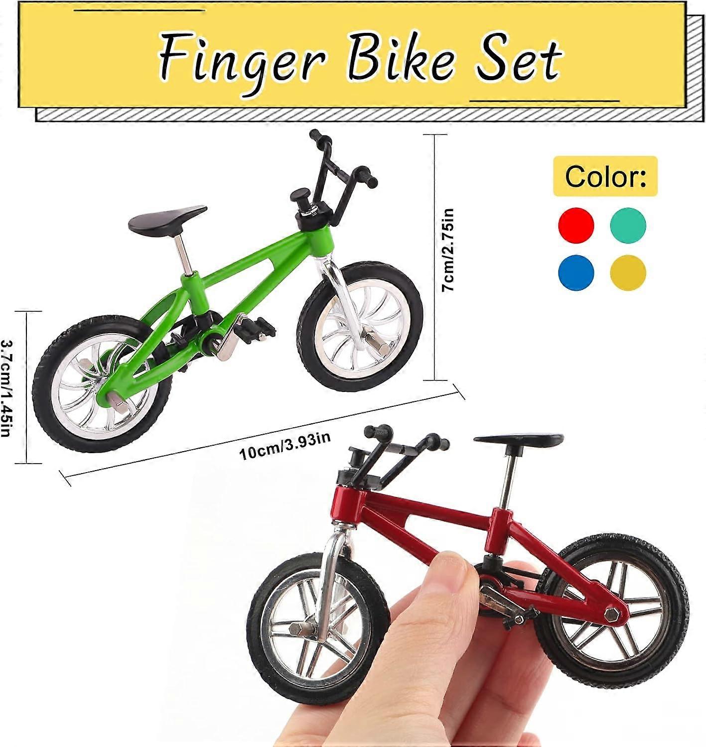 Yjemle Mini-Mountainbike-Figur - 1/18 Schwarz, Ideal Für Deko & Sammler