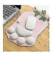 Cat Paw Mouse Pad With Wrist Support Computer Mouse Mat Desk