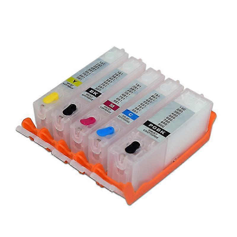 hg PGI 280 281 Refillable Ink Cartridge With Permanent Chip For Canon TS702 TR7520 TR8520 TS6120 TS6220 TS9520 9521C Printers