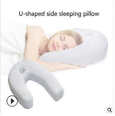 Svane Pude Side Sleeper Hjælpepude U-formet pude Lændepude Sovebeskyttelse Rygsøjle