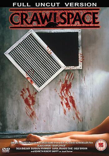 Crawlspace DVD (2015) Klaus Kinski Schmoeller (DIR) cert 18 - Region 2