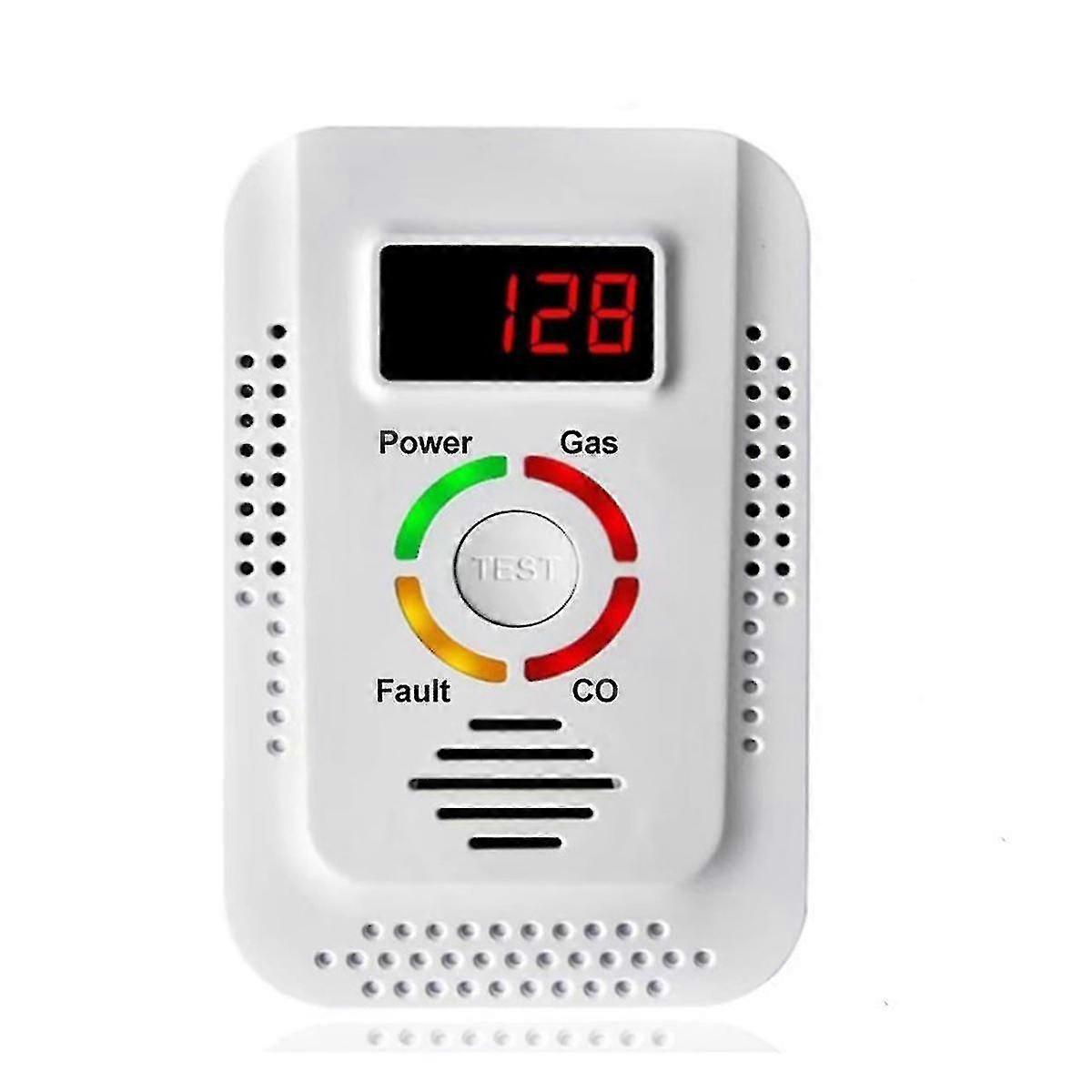 Natural Gas Detector and Carbon Monoxide CO Detector,Combustible Gas Detector Monitor for Co, Metha-YuJia