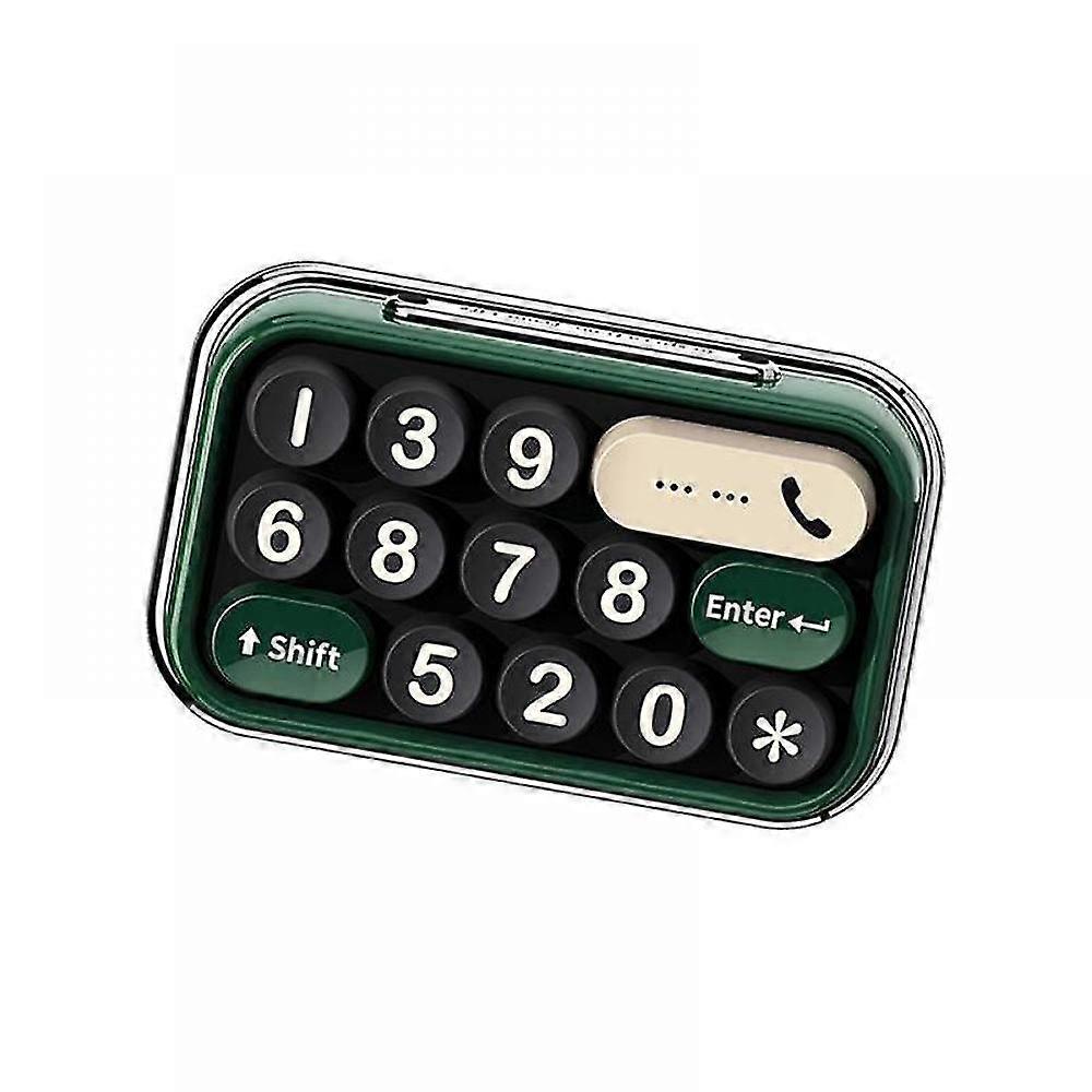 Temporary Parking Number Plate Compact Hidden Moving Auto Phone Number Plate Green