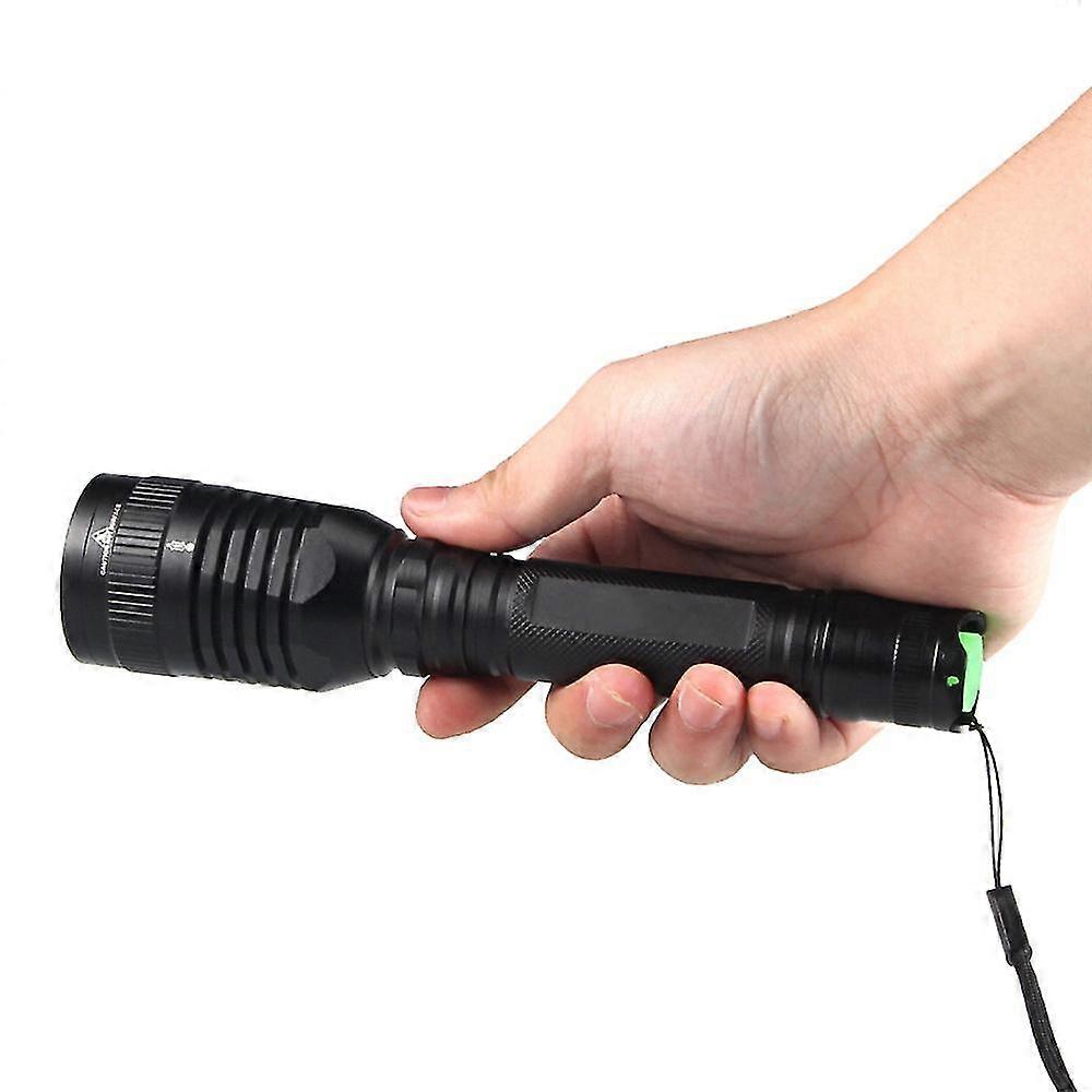 multifunctional led flashlight zoom charging long-range xenon light hunting