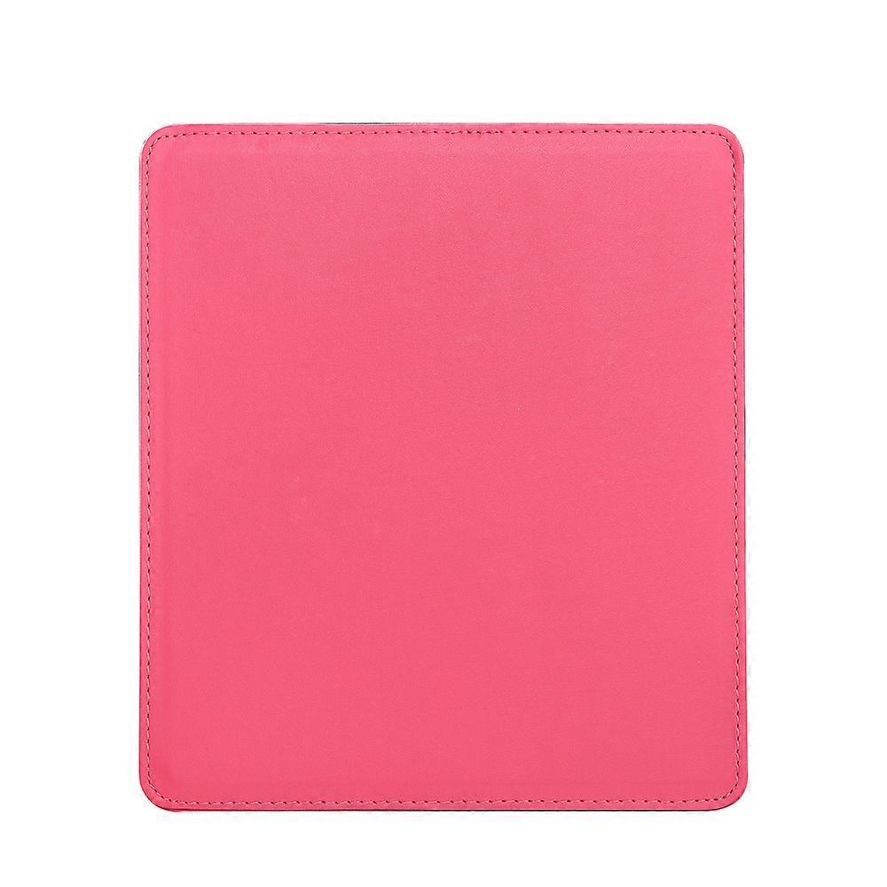 Computer mouse pad, non-slip rubber base, glides easily, anti-spill, durable, portable