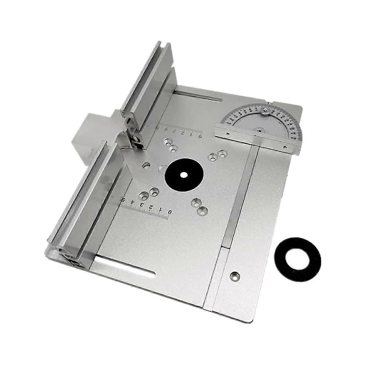 3 Router Table Insert Plate Wood Milling Flip Board Trimming Machine Auxiliary Tool With Miter Gau-YuJia