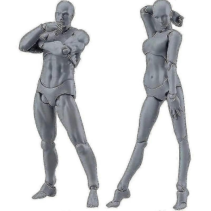 Movable Mannequin Action Model - Pvc Drawing Mannequin Parts/set For Desktop Decoration And Sketch