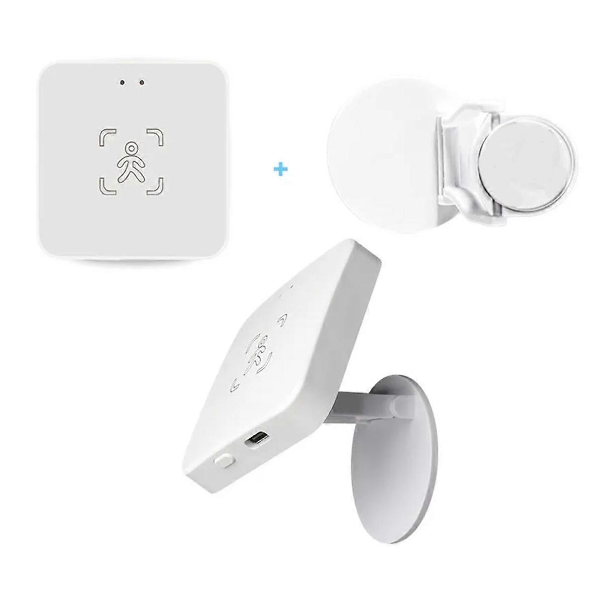 WiFiスマート人感センサー 輝度/距離検知 Tuya Smart Life ホームオートメーション Alexa対応 ブラケット付き