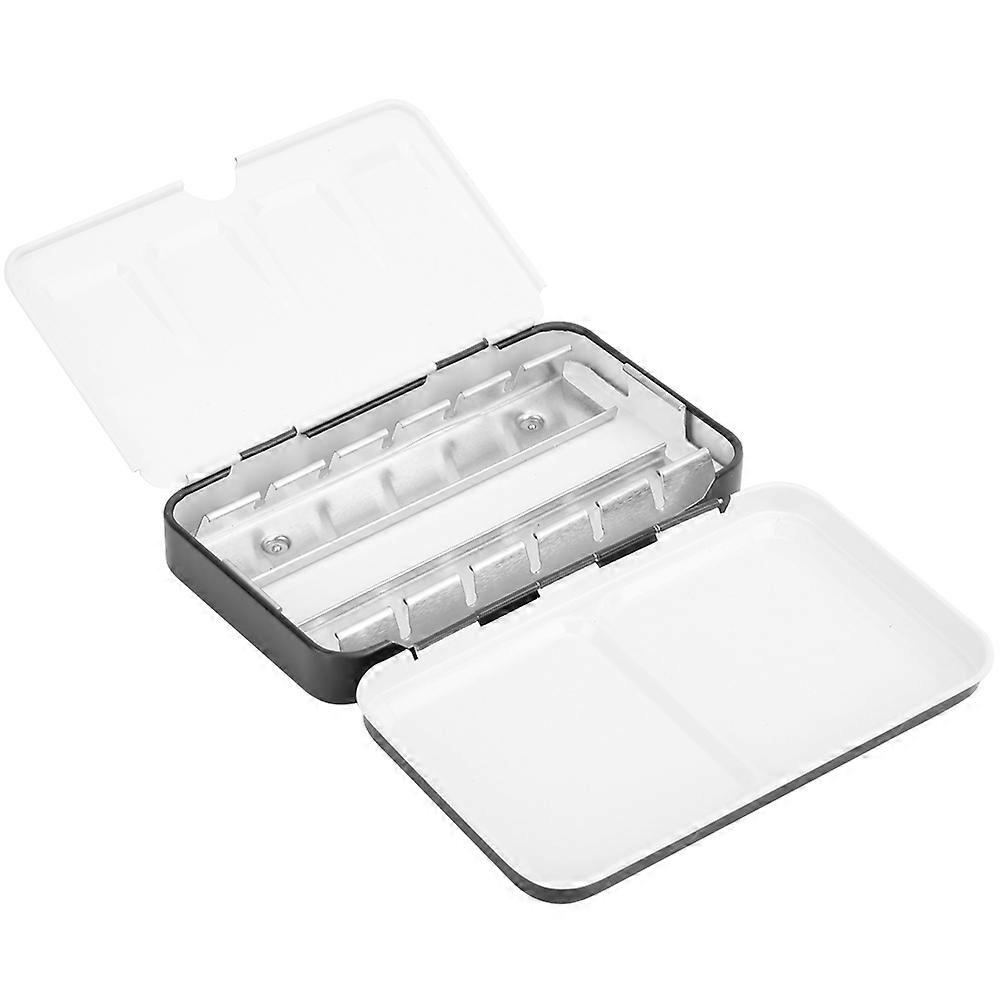 لوازم لوحة البليت صندوق ألوان مائية صلبة محمولة لعقد 12 لونا صبغة