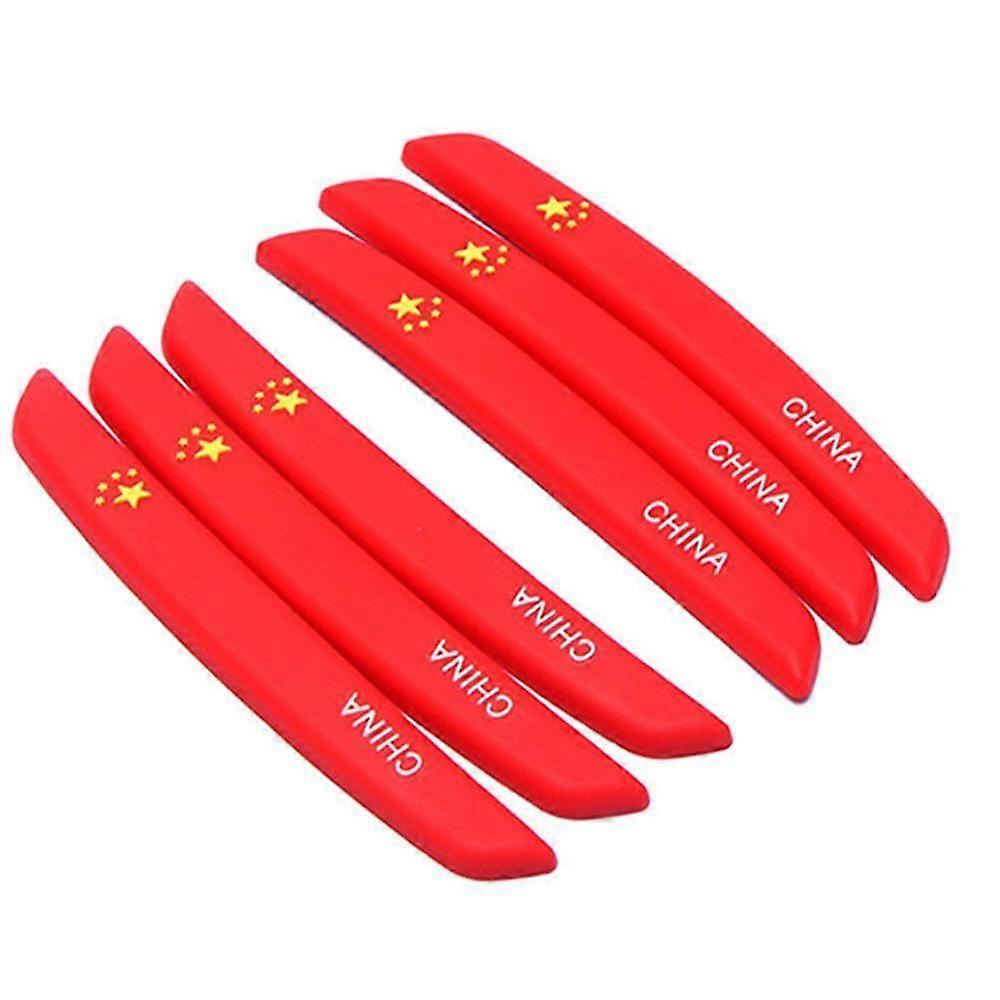 6Pcs Auto Car Door Edge Protection Guards Buffer Trim Molding Protection Strip Scratch Protector Car Door Crash Protector